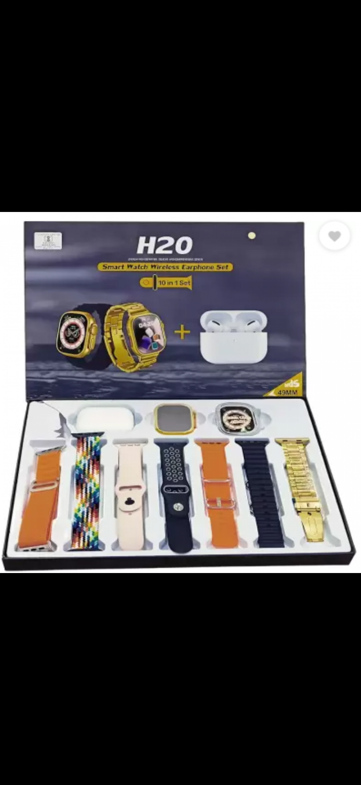 H20 Smart Watch + Earbuds Set