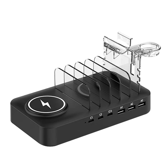 9-in-1 Fast Wireless Charging Station for iPhone, Apple Watch & AirPods