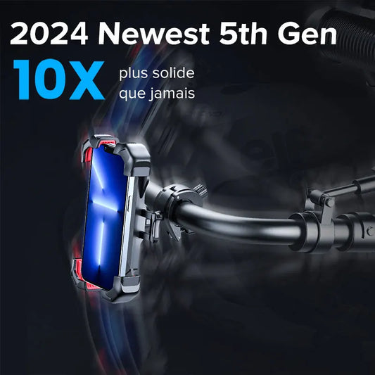 Joyroom Bike Phone Holder – 360° Rotatable Motorcycle & Bicycle Mount (4.7–7 inch Phones)