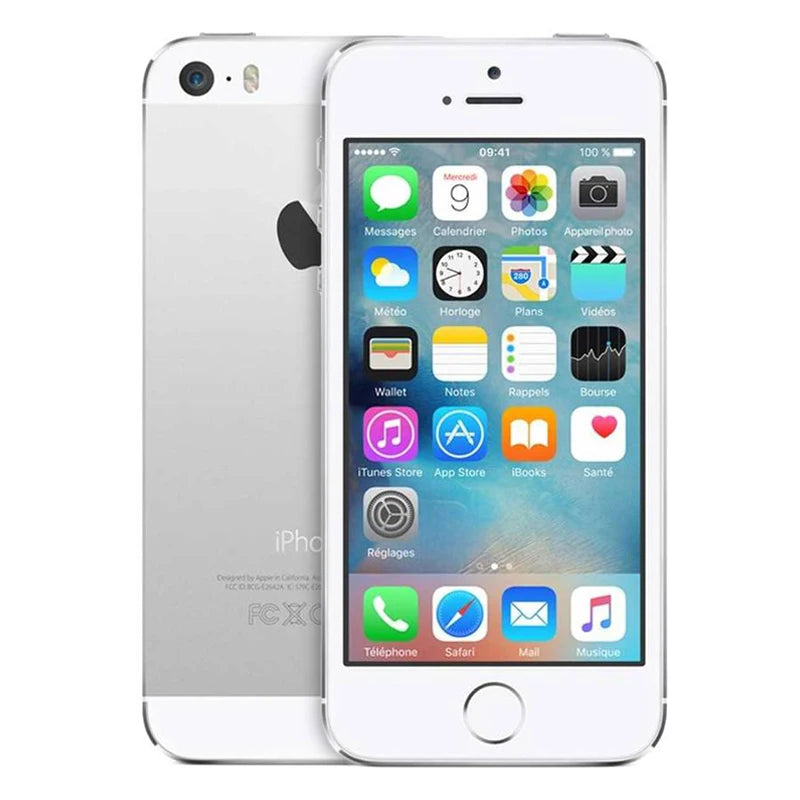 Apple iPhone 5s – 16GB/32GB/64GB (Unlocked, Fingerprint, Compact Size)