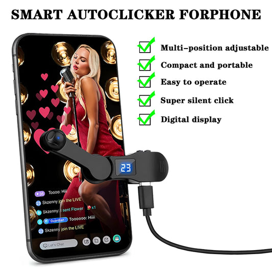 Automatic Screen Clicker For Smartphone