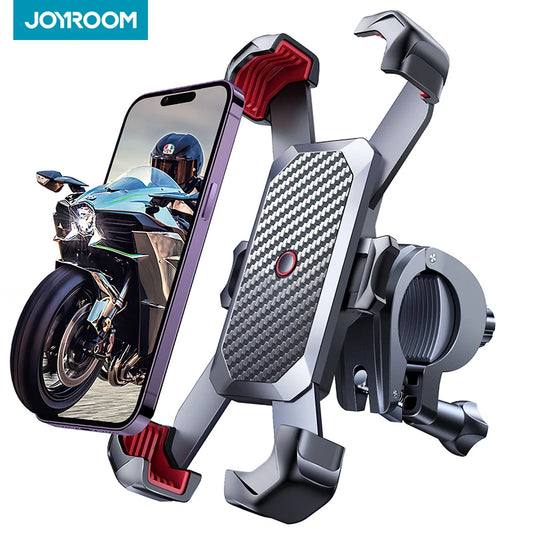 Joyroom Bike Phone Holder – 360° Rotatable Motorcycle & Bicycle Mount (4.7–7 inch Phones)