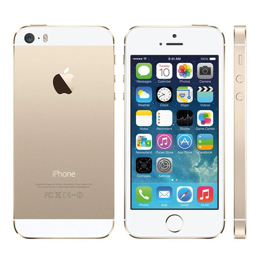Apple iPhone 5s – 16GB/32GB/64GB (Unlocked, Fingerprint, Compact Size)