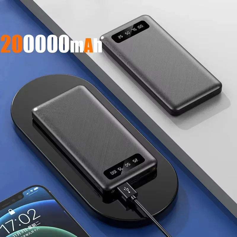 Ultra Fast 50000mAh Power Bank – LED Display & 120W Charging