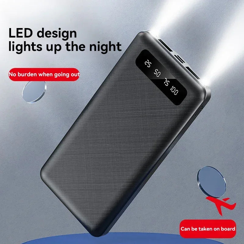 Ultra Fast 50000mAh Power Bank – LED Display & 120W Charging