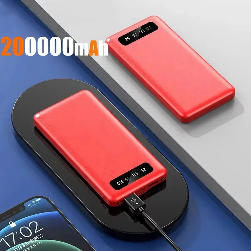Ultra Fast 50000mAh Power Bank – LED Display & 120W Charging