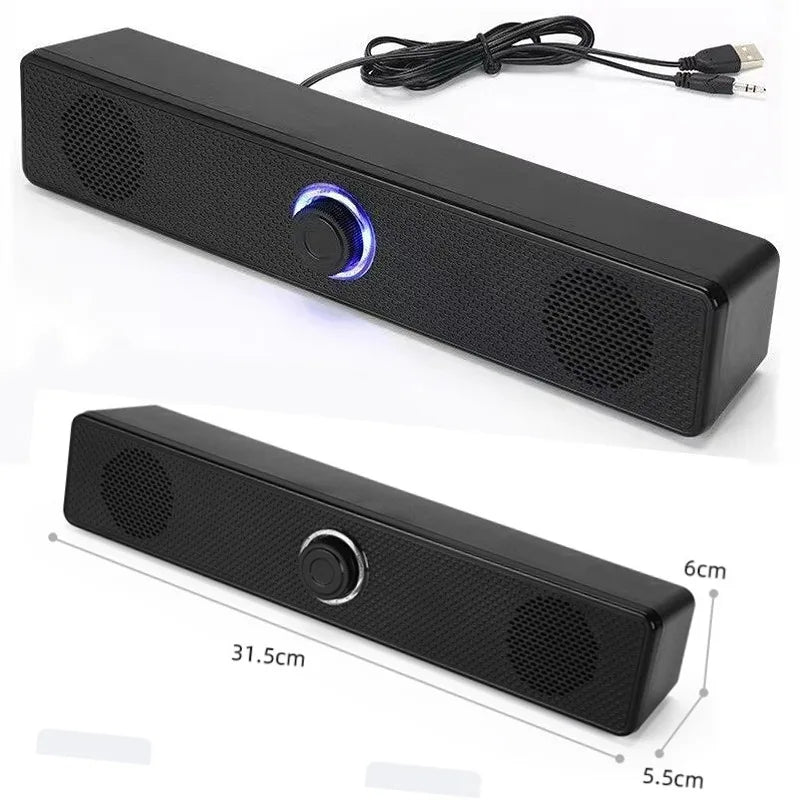 Wireless Bluetooth Soundbar Speaker for Laptop & Phone